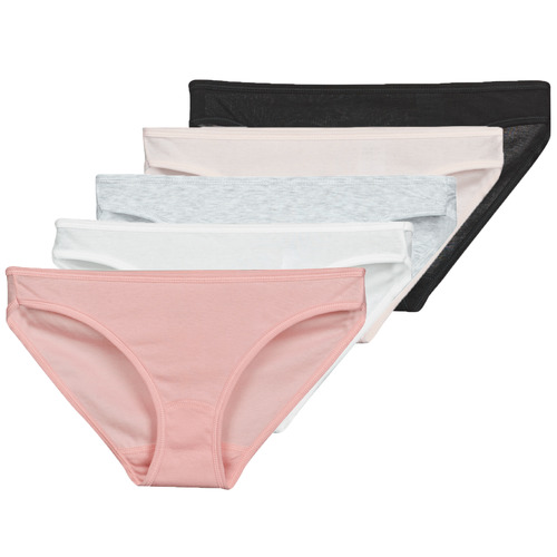 Petit Bateau - 53345-98 Negro / Gris / Rosa / Rosa / Blanco