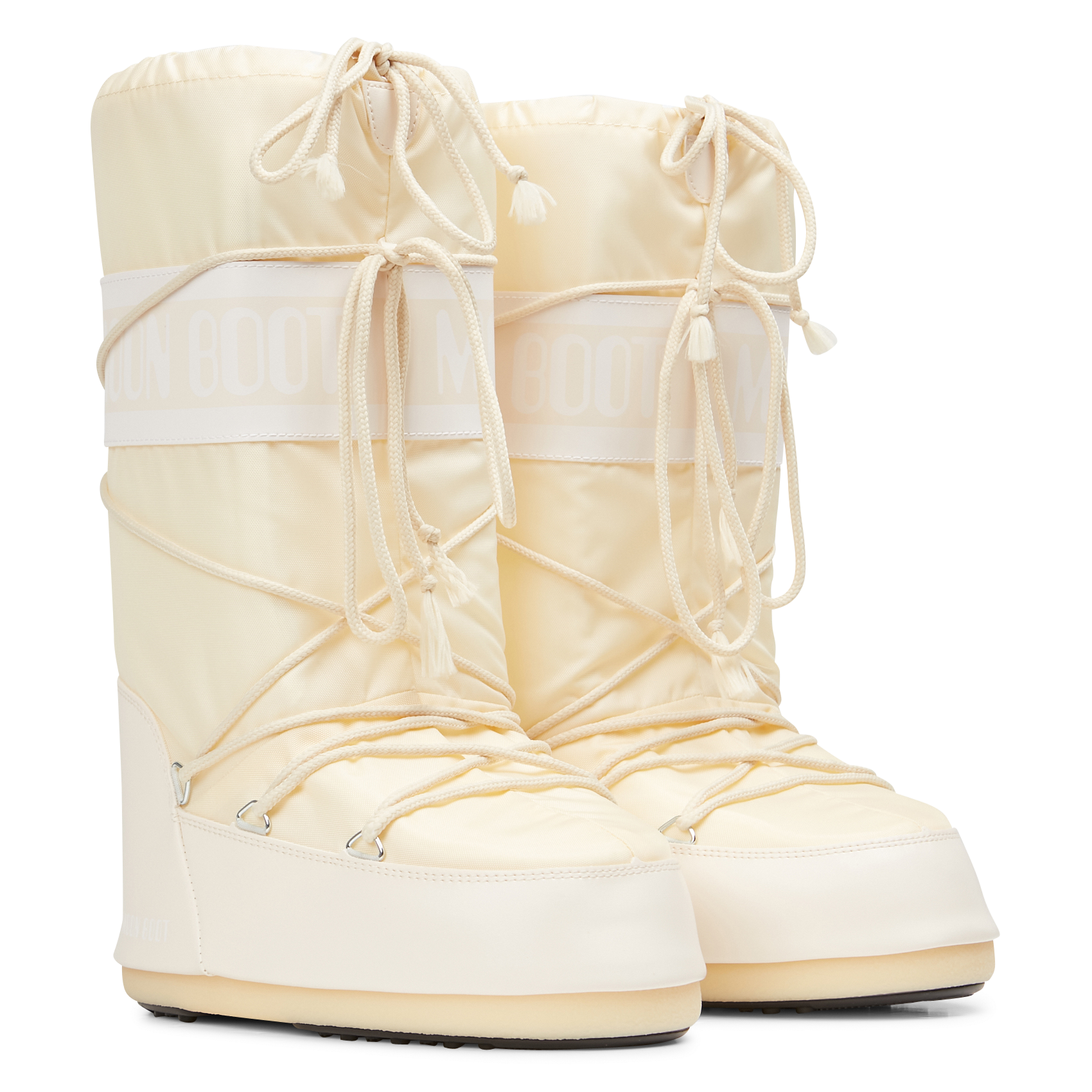 ICON NYLON - Bottes avec lacets | Beige