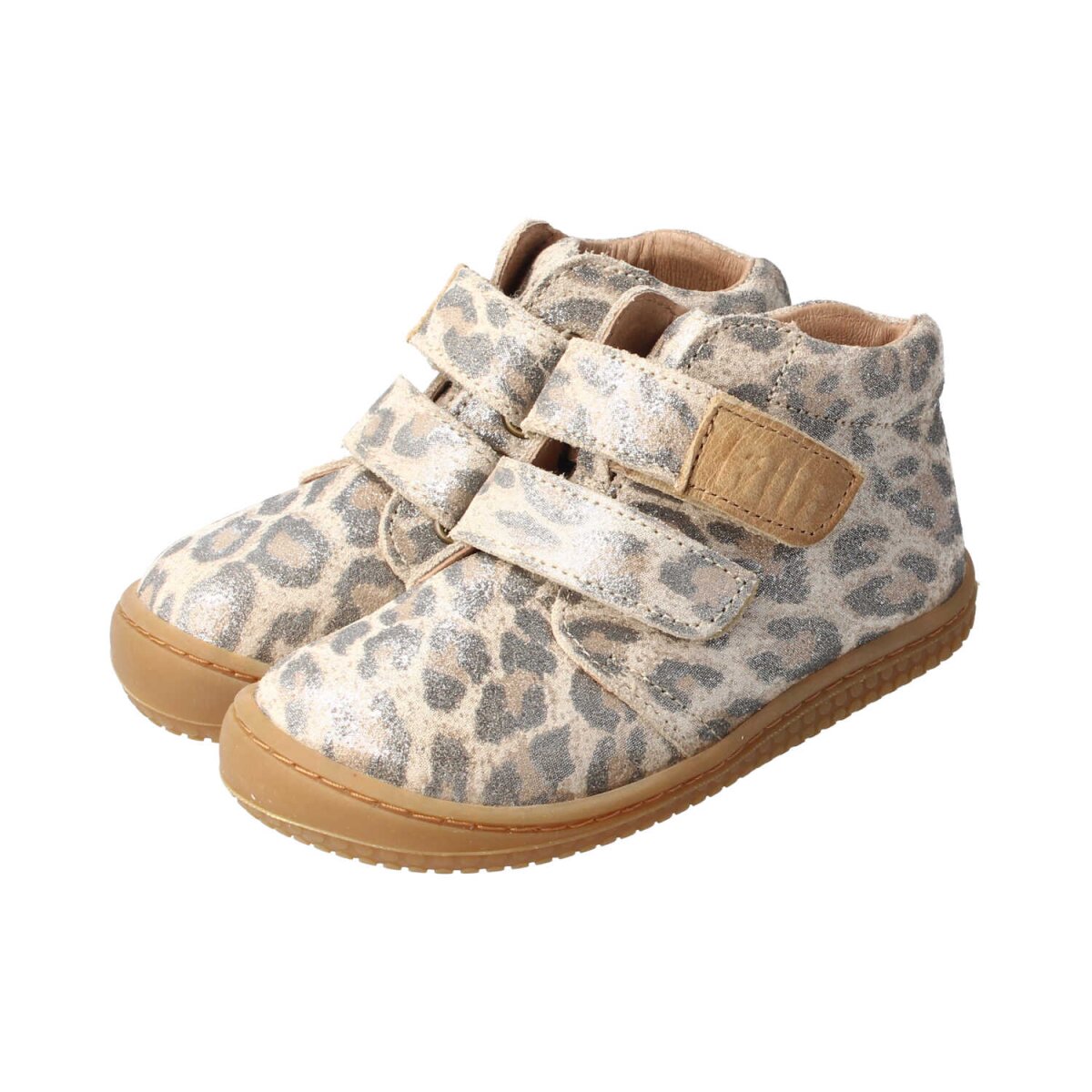 WL3213-33 glitter ecru LEOPARDII velours leather velcro Weite/W