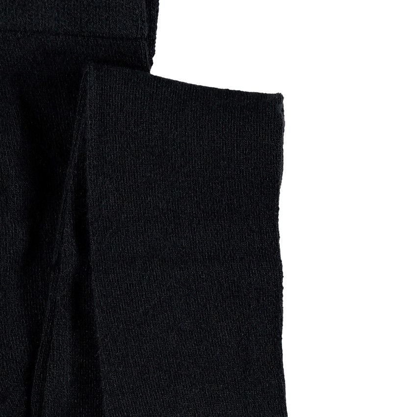Collant épais uni - Noir