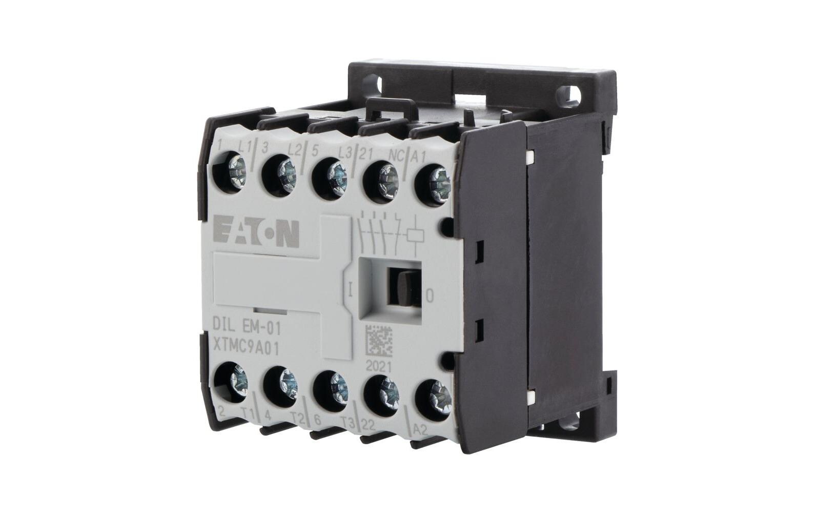Schütze DILEM-01, 1Ö, 9 A 230 V, 3-Pol9A Schütze für 230 V AC Steuerspannung