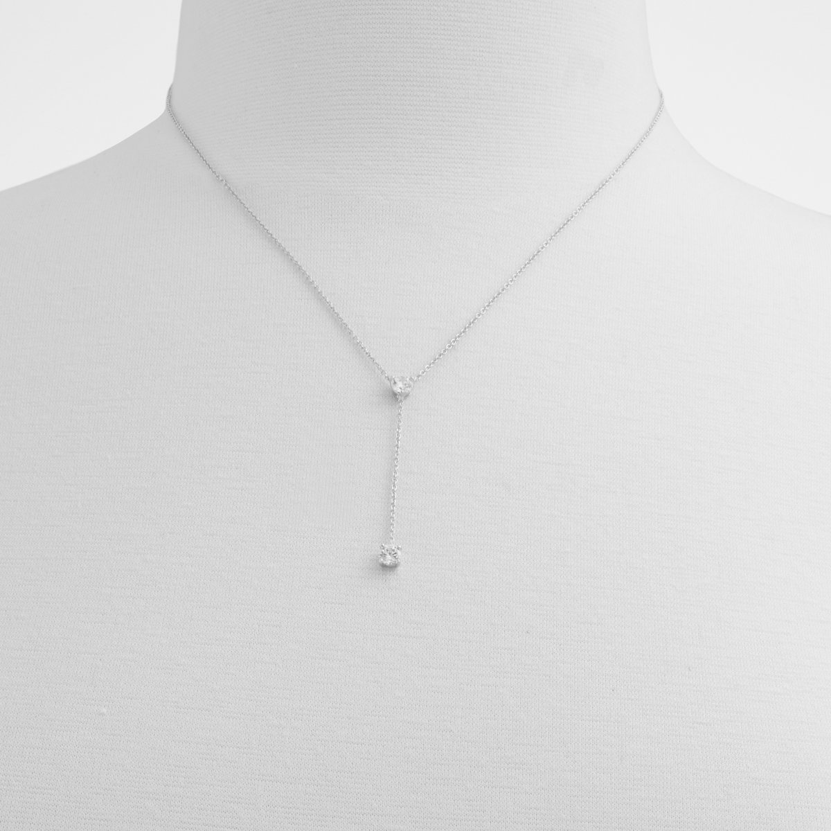 Ibillalia Silver-Clear Multi Women Necklaces