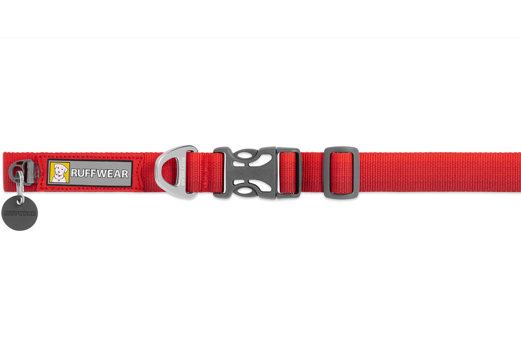 Collier léger pour tous les jours front range® avec boucle latérale facile à utiliser. Couleur: red sumac (rouge), taille: l