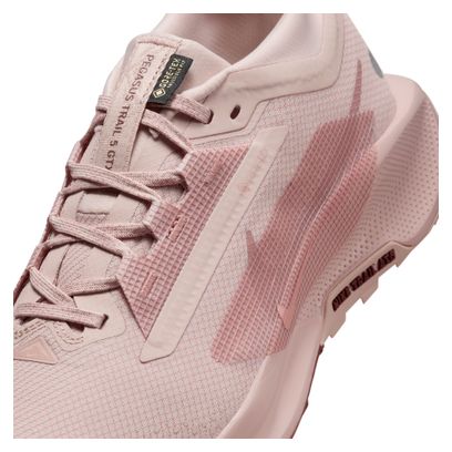 Chaussures Trail Nike Pegasus Trail 5 GTX Rose Femme