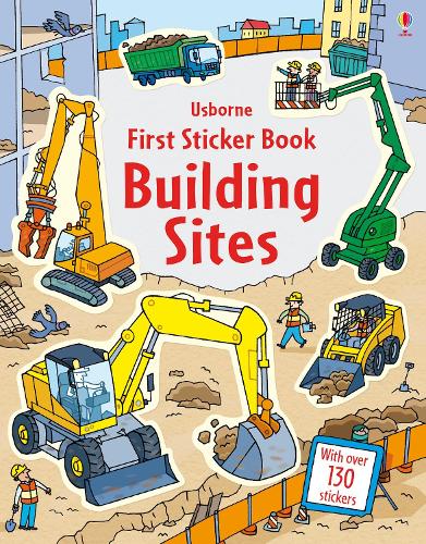 First Sticker Book Building Sites - First Sticker Books (Paperback)