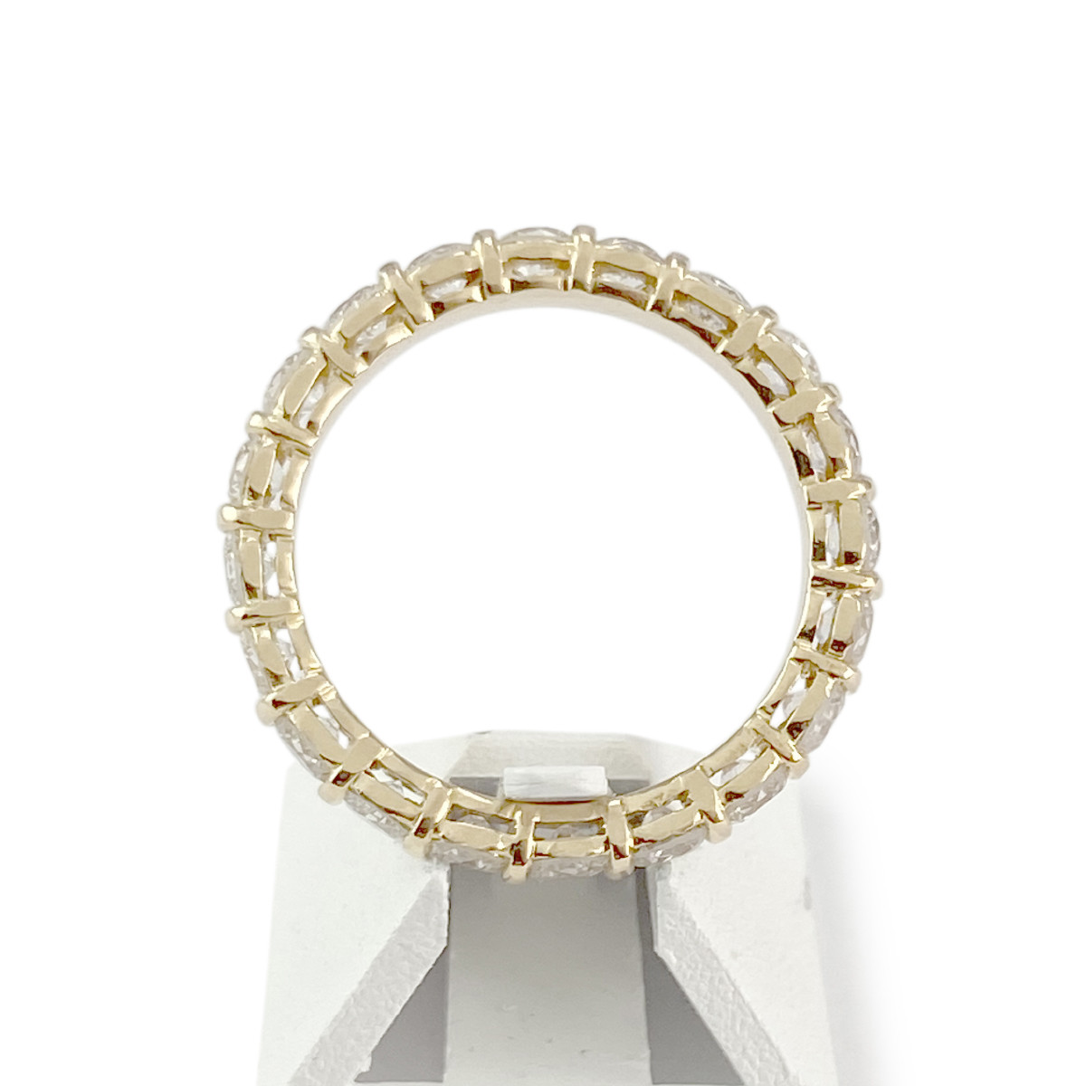 Bague d'occasion or 750 jaune diamants