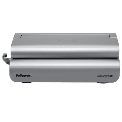 Fellowes Quasar-E 500 - machine à relier / relieuse perforeuse éléctrique - perfore 22 feuilles - relie 500f