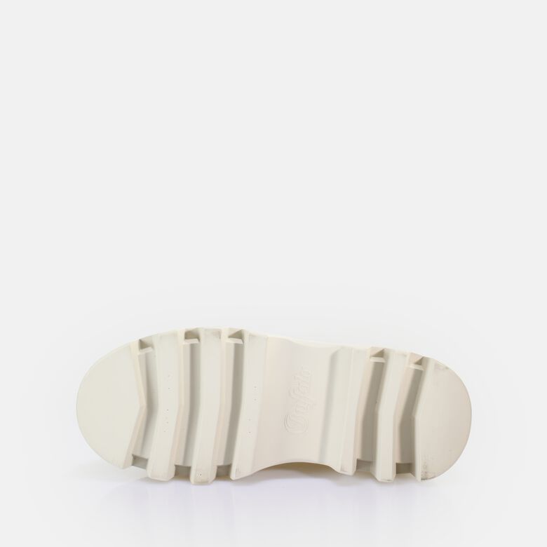 Flora Laceup LO Chaussures basses vegan, crème