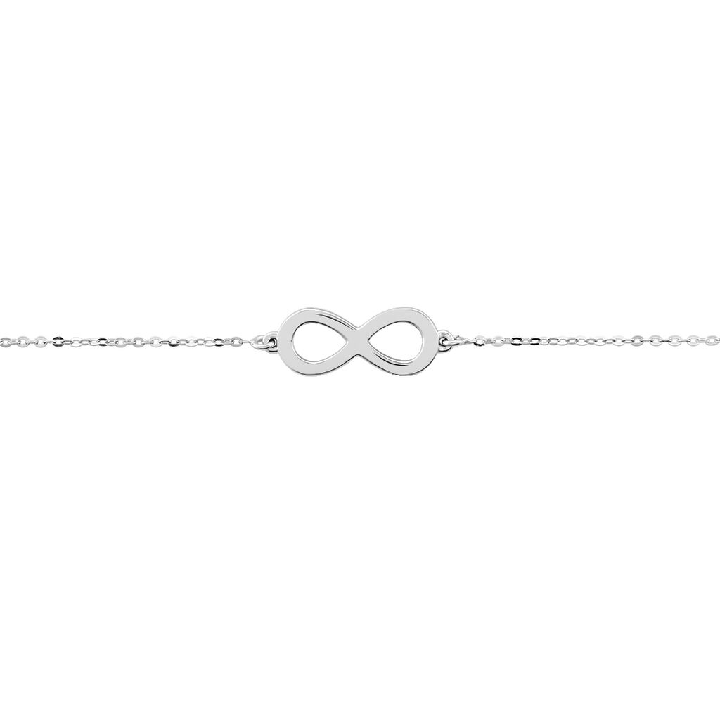 Bracelet Maryeme Infini Selectra Or Blanc
