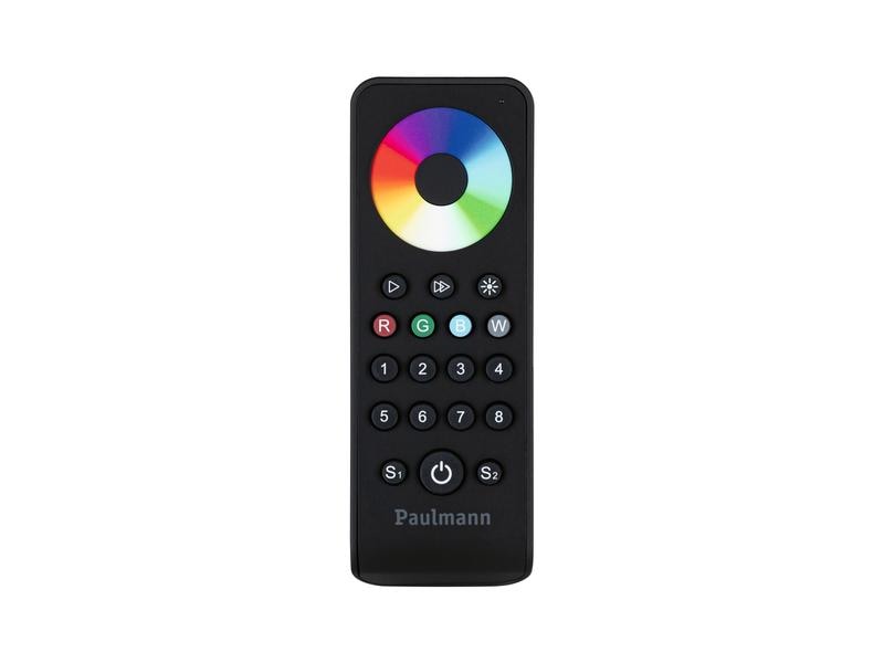 Paulmann Pro Fernbedienung RGBW DC2 x 1.5 V Schwarz Fernbedienung ProStrips Zubehör
