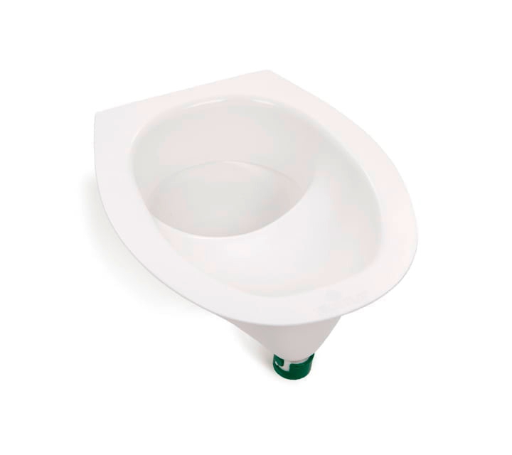TROBOLO Do it yourself Set 5 teilig für den Eigenbau der Trenntoilette mit Toilettensitz 11 Liter weiß