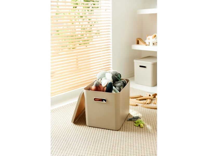 Rotho Babydesign Spielzeugbox KAYO L Cappuccino Multi Box für ein schönes Ambiente im Kinderzimmer