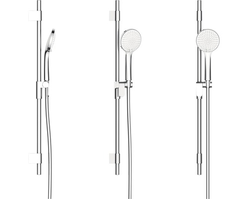 AVITAL INAM ronde douchestang, lengte 80 cm, chroom