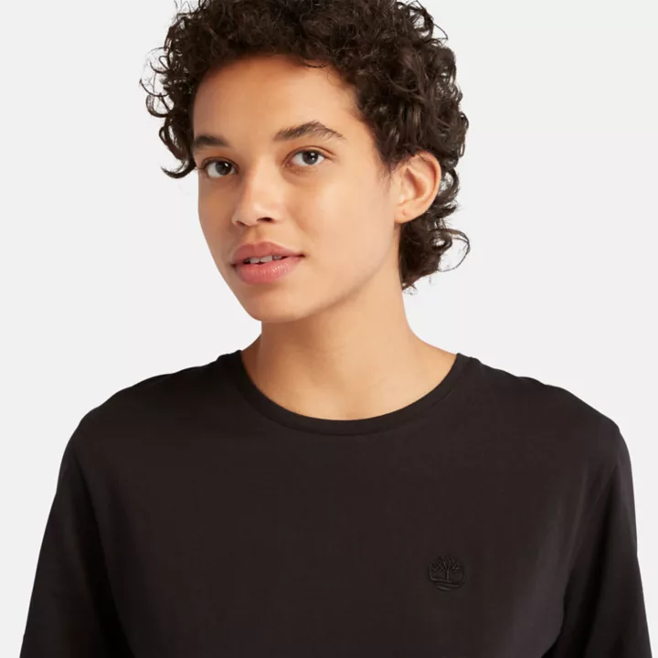 T-shirt Dunstan pour femme en noir