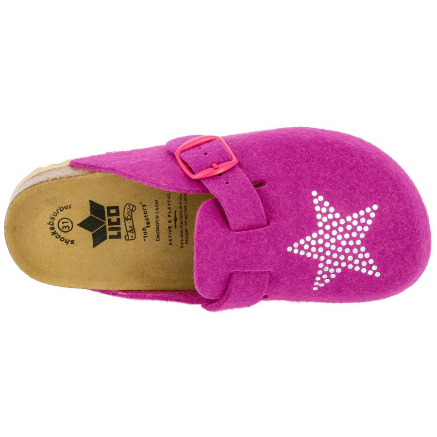 LICO Pantoletten pink