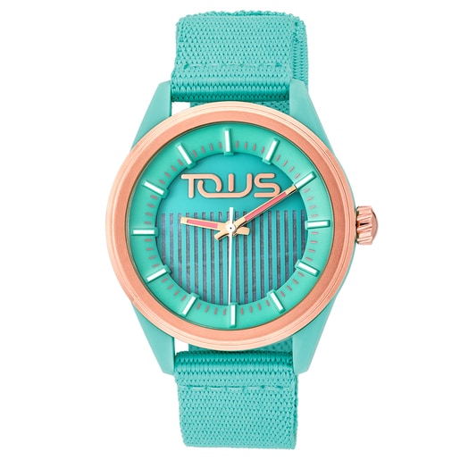 Relógio Analógico Solar Vibrant Sun Turquoise