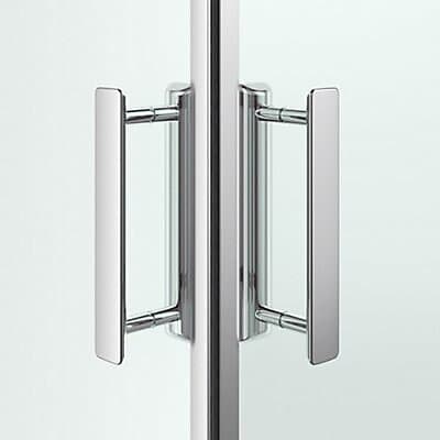 Portes de douche angle droit transparent GoodHome Beloya 90 x 90 cm