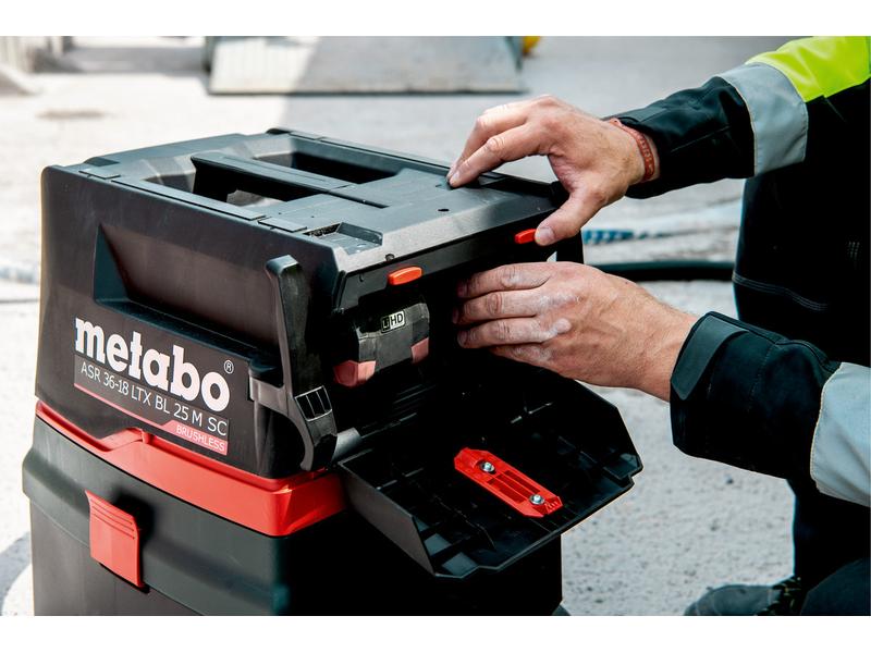 Metabo Akku-Nass-/Trockensauger ASR 36-18 BL 25 M SC Solo Akku-Nass-/Trockensauger mit CordlessControl-Funktion
