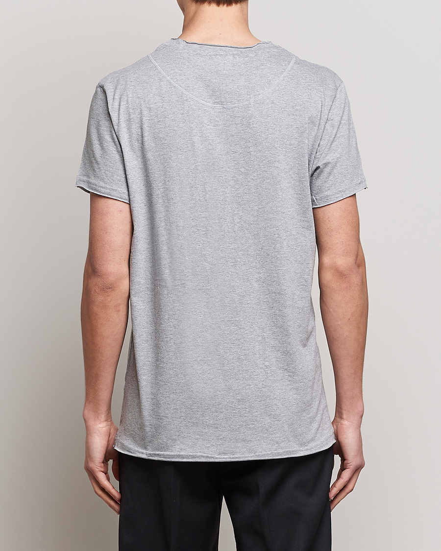 Bread & Boxers Crew Neck Relaxed Grey Melange