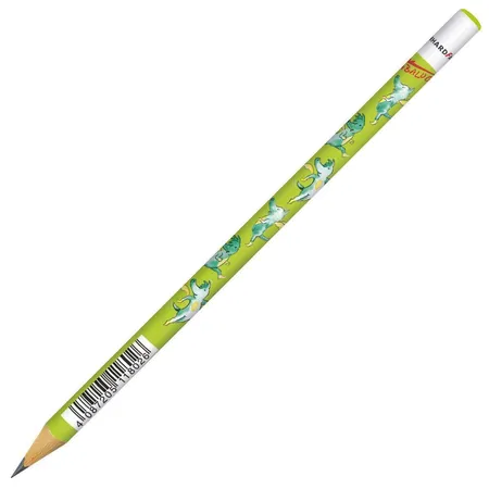 Eberhard Faber Bleistifte 3 Stück + Radierer Tabaluga