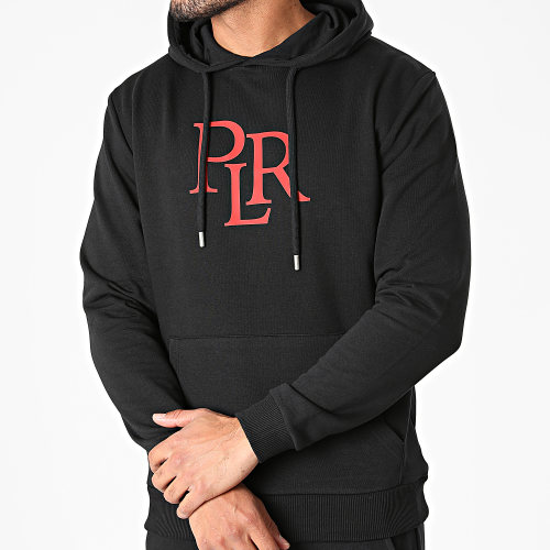 Ensemble De Survêtement PLR Noir Rouge