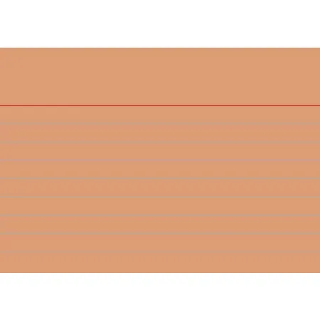 BRUNNEN Karteikarten, orange, 180g/m², A7, 100 Stück