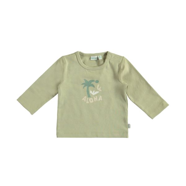 Babylook T-Shirt - Aloha - Moss Gray - Maat 56
