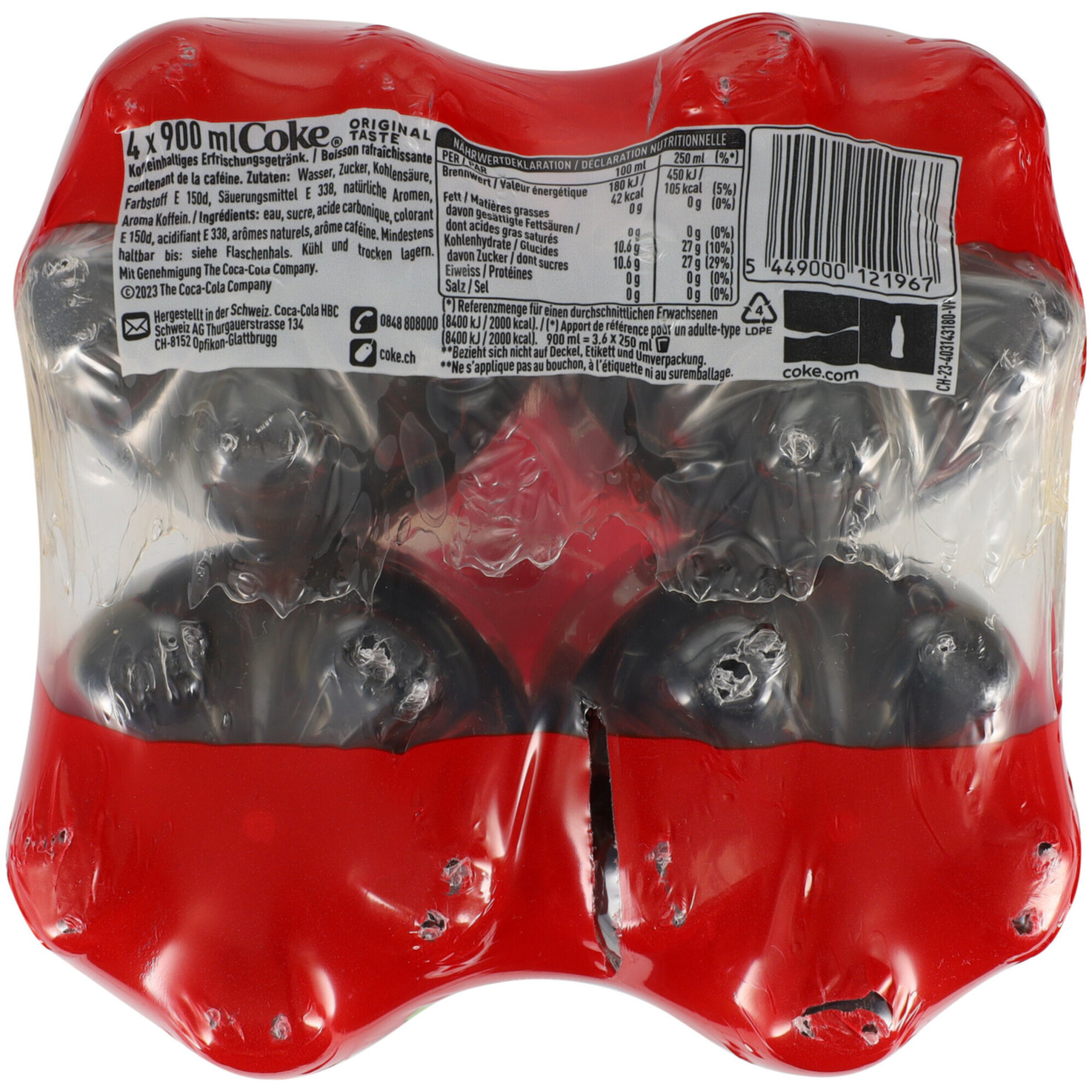 Coca Cola Original 4x90cl -360cl