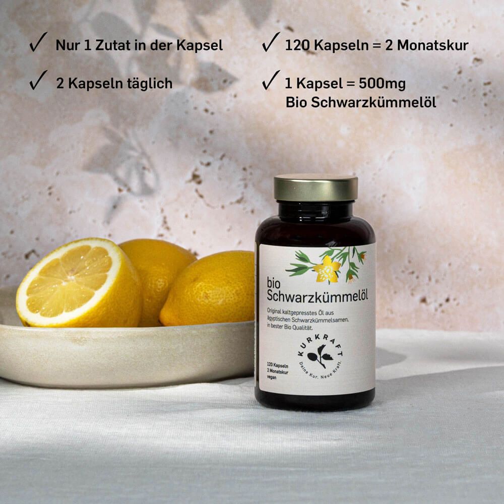 Kurkraft© Bio Schwarzkümmelöl