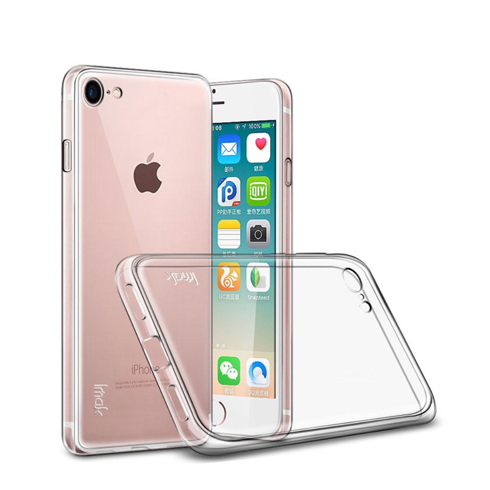 iPhone SE (2022/2020) / 8 / 7 Gummi Case Ultra Thin Hülle - Transparent