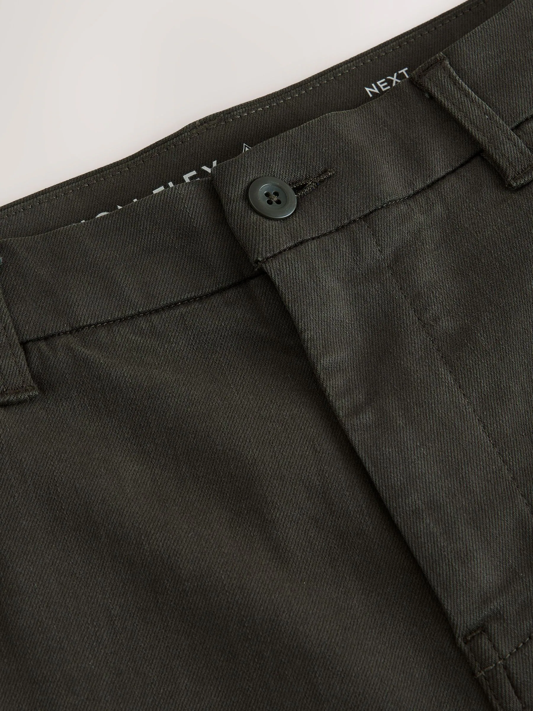 Donkergroen - Motionflex Chinos Trousers With Belt