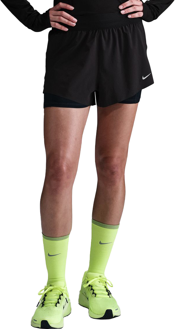 Swift Dri-FIT 2-i-1 Shorts Dame 010/Black/Reflective Silver