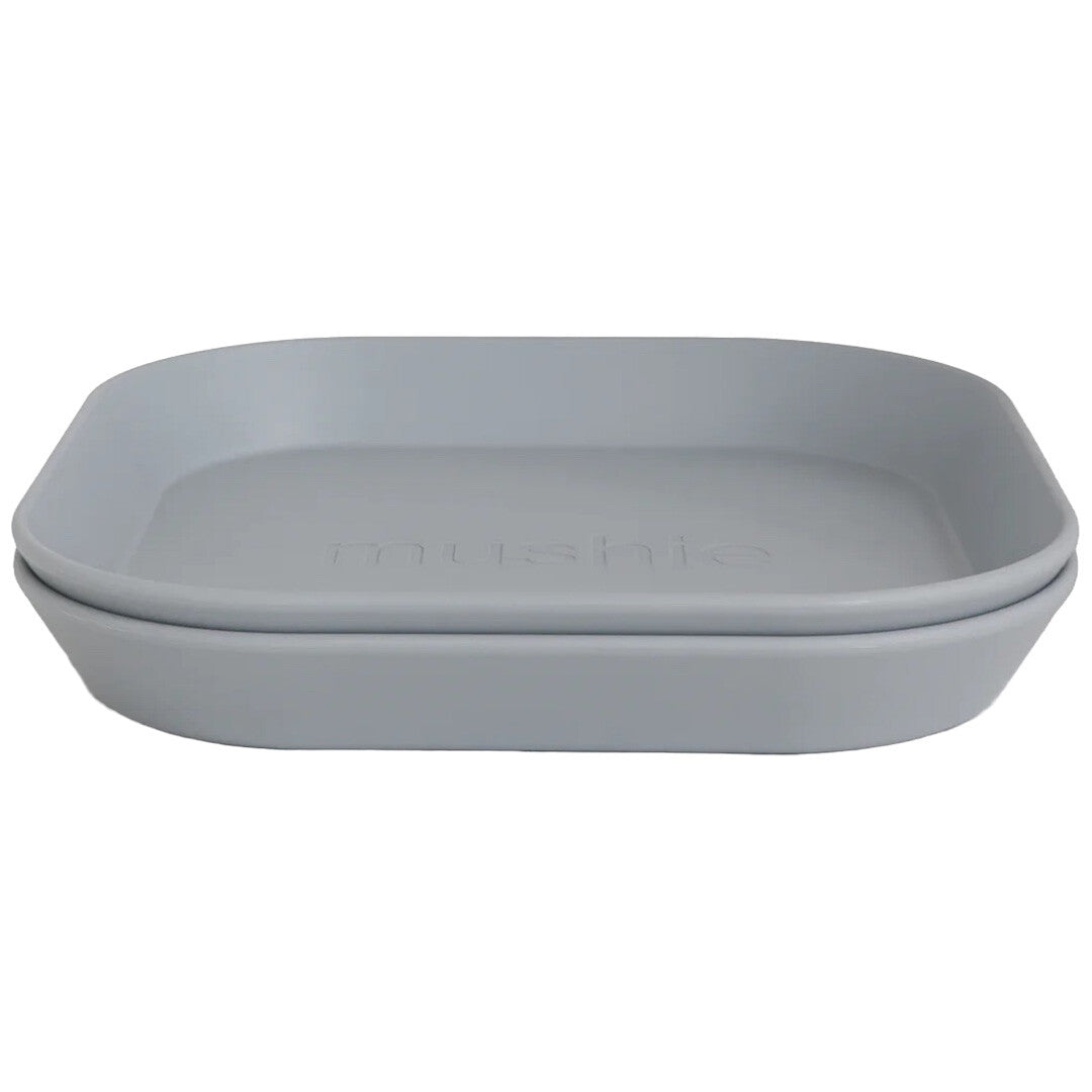 Mushie kinderborden vierkant - cloud - 2st