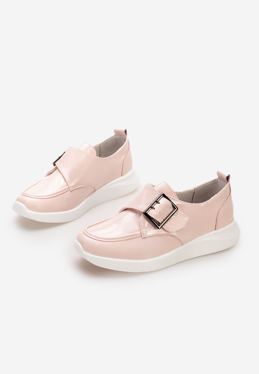 Chaussures casual femme en cuir roses Sylia V2