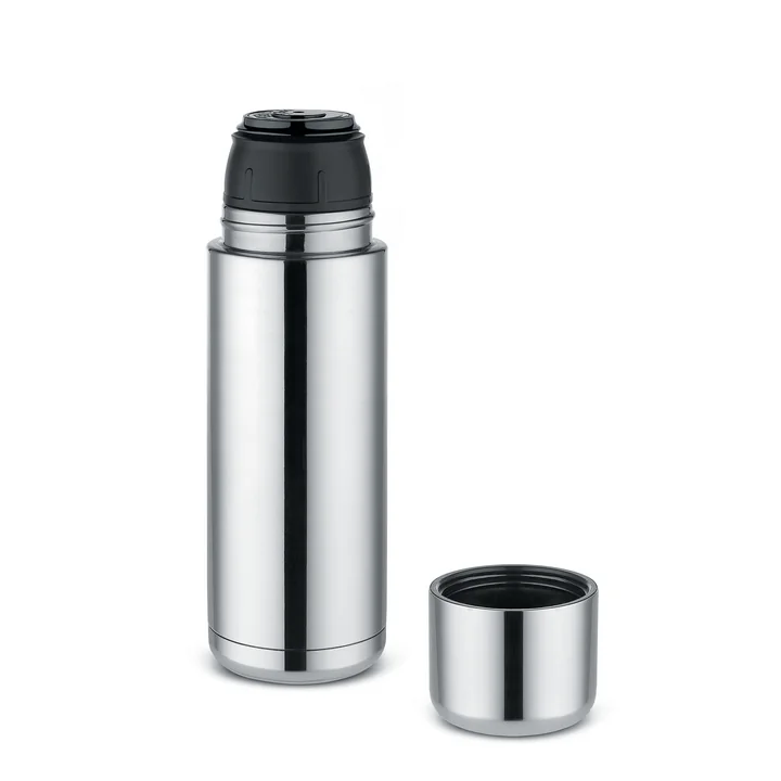 Alessi - Nomu Thermoskanne, Edelstahl