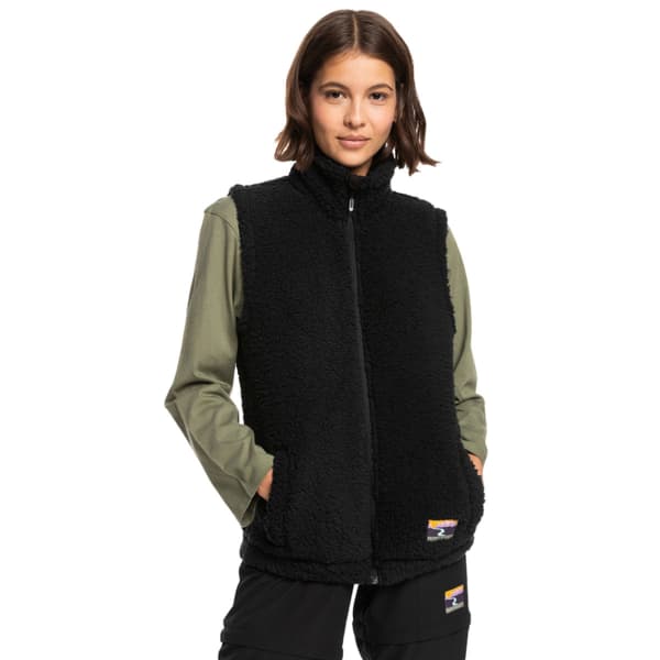 Veste polaire ROXY SLOW BLUES TRUE BLACK