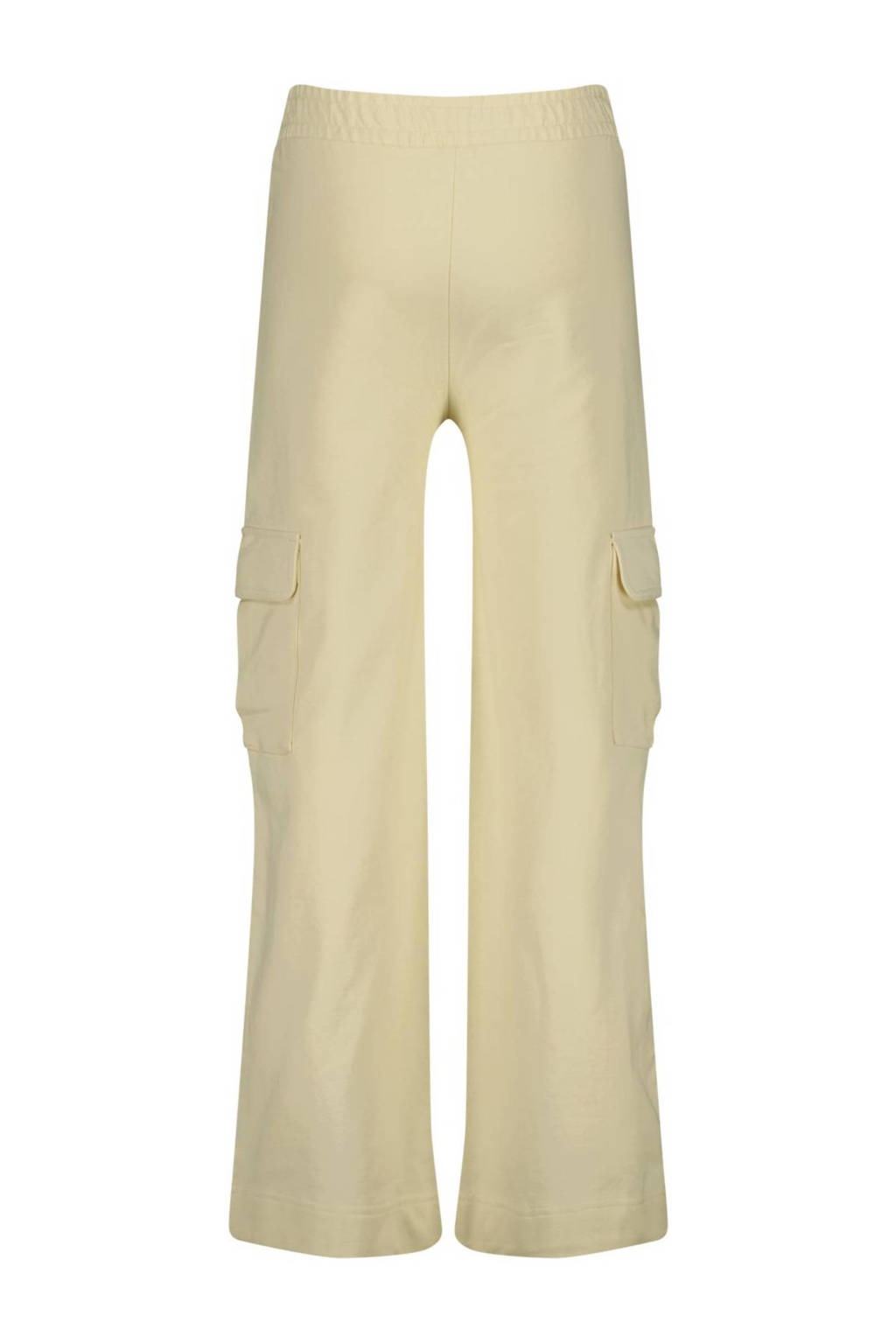 Raizzed wide leg cargobroek Lies beige