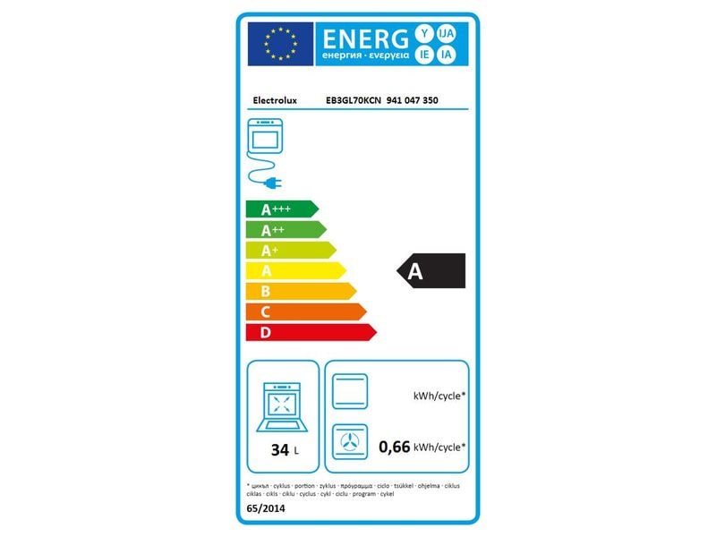 Electrolux Einbaubackofen EB3GL70KCN Kombi-Steam, Multifunktions-Ofen Chrom