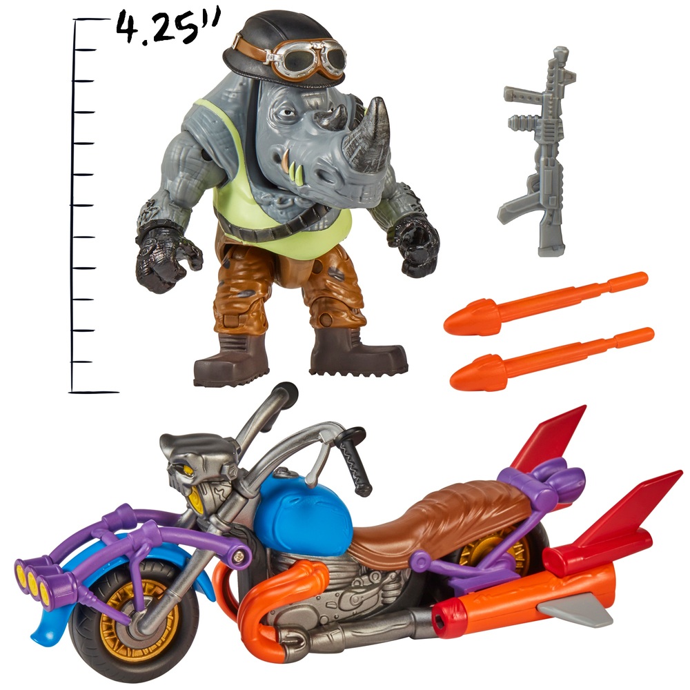 Teenage Mutant Ninja Turtles Film Rocksteady Chopper Motorrad