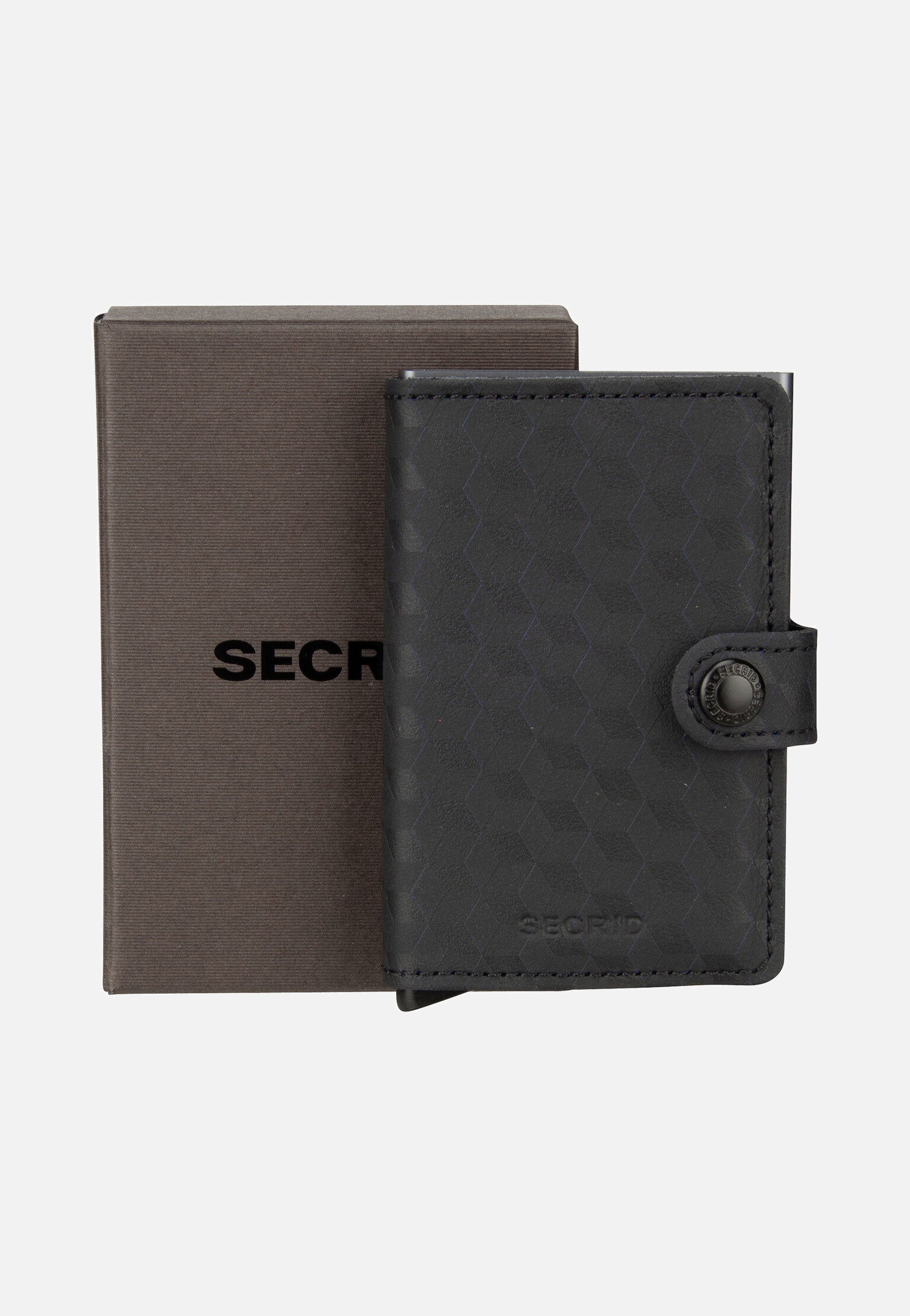 Miniwallet Optical Black-Titanium - Portemonnaie