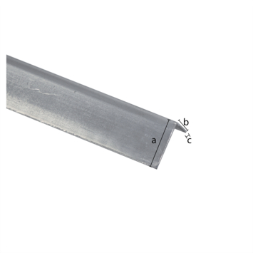 Hoekprofiel staal gegalvaniseerd 35x35x1.5x1000mm