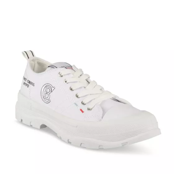 Baskets BLANC COTTON BELT