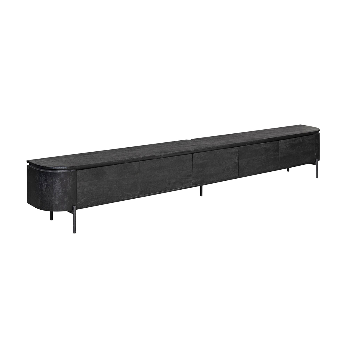 Tv meubel Houdini Zwart 280 cm