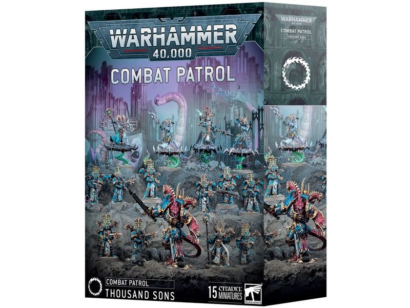 Games Workshop Figurenset Warhammer 40K Kampfpatrouille Der Warhammer 40.000, Kampfpatrouille der Thousand Sons – Bausatz