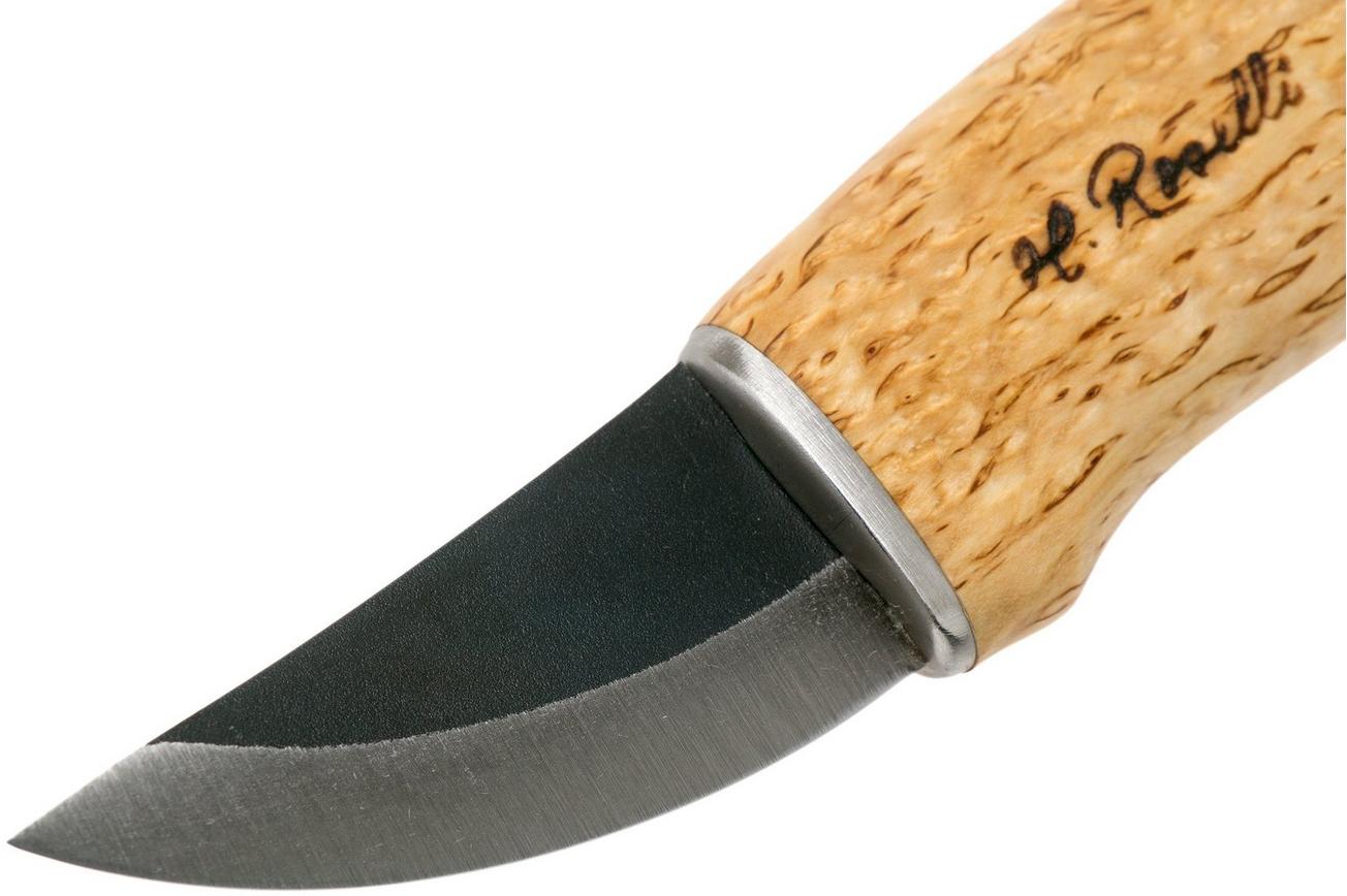 Roselli Grandfather Knife R120 leather sheath, outdoormes