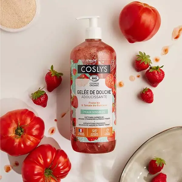 Geleia de Banho Calmante Coslys Morango-Tomate 1L
