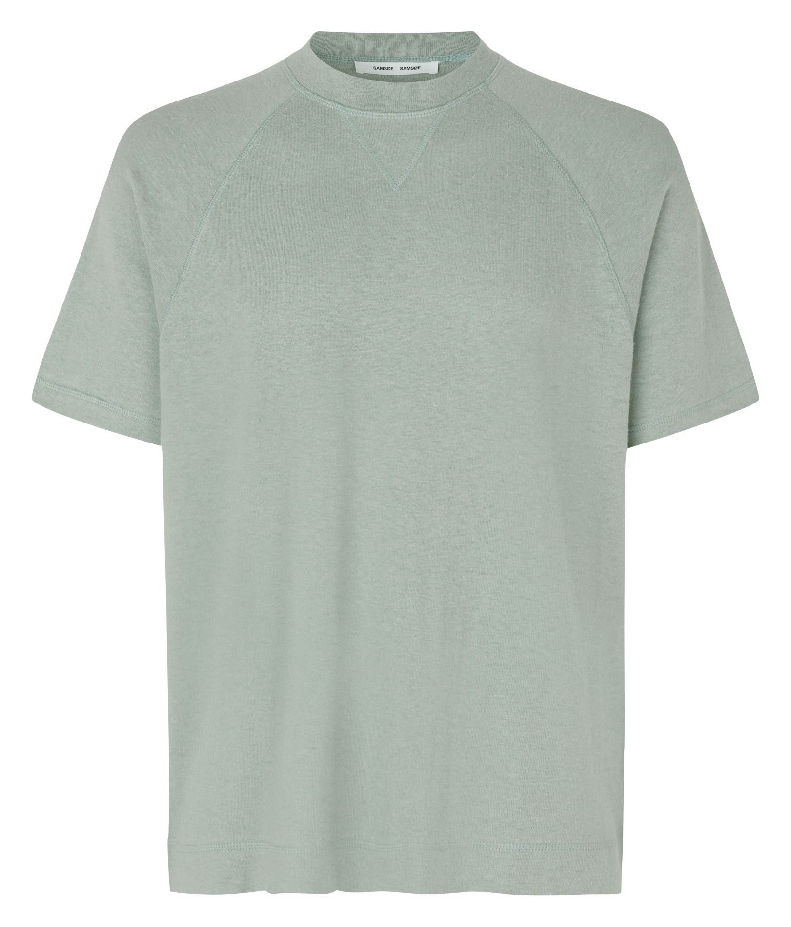 ANAN - Tee-shirt col rond coupe regular | Vert