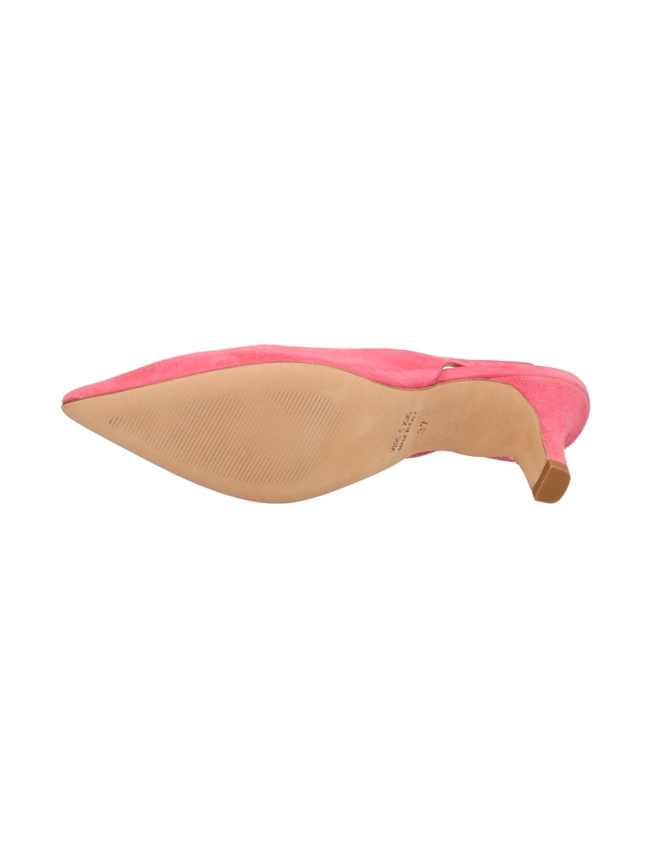 Veloursleder Slingpumps