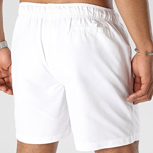 Short De Bain Original Spirit Blanc Vert Kaki