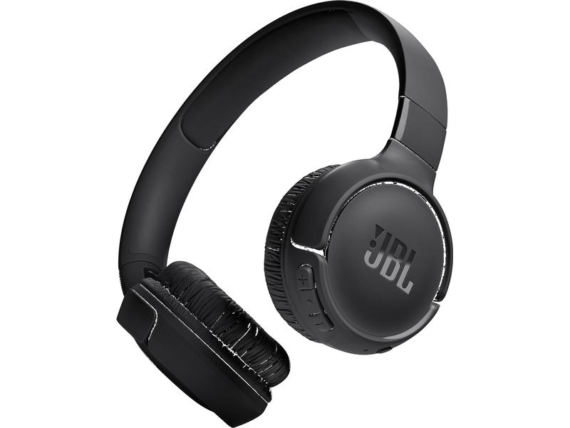 JBL Wireless On-Ear-Kopfhörer Tune 520BT Schwarz Kabelloser Kopfhörer mit aktueller Bluetooth 5.3-Technologie